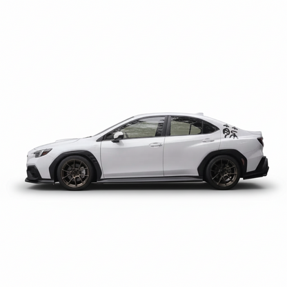 JDMuscle [WRX 22-25] Faldones traseros de fibra de carbono estilo OE+
