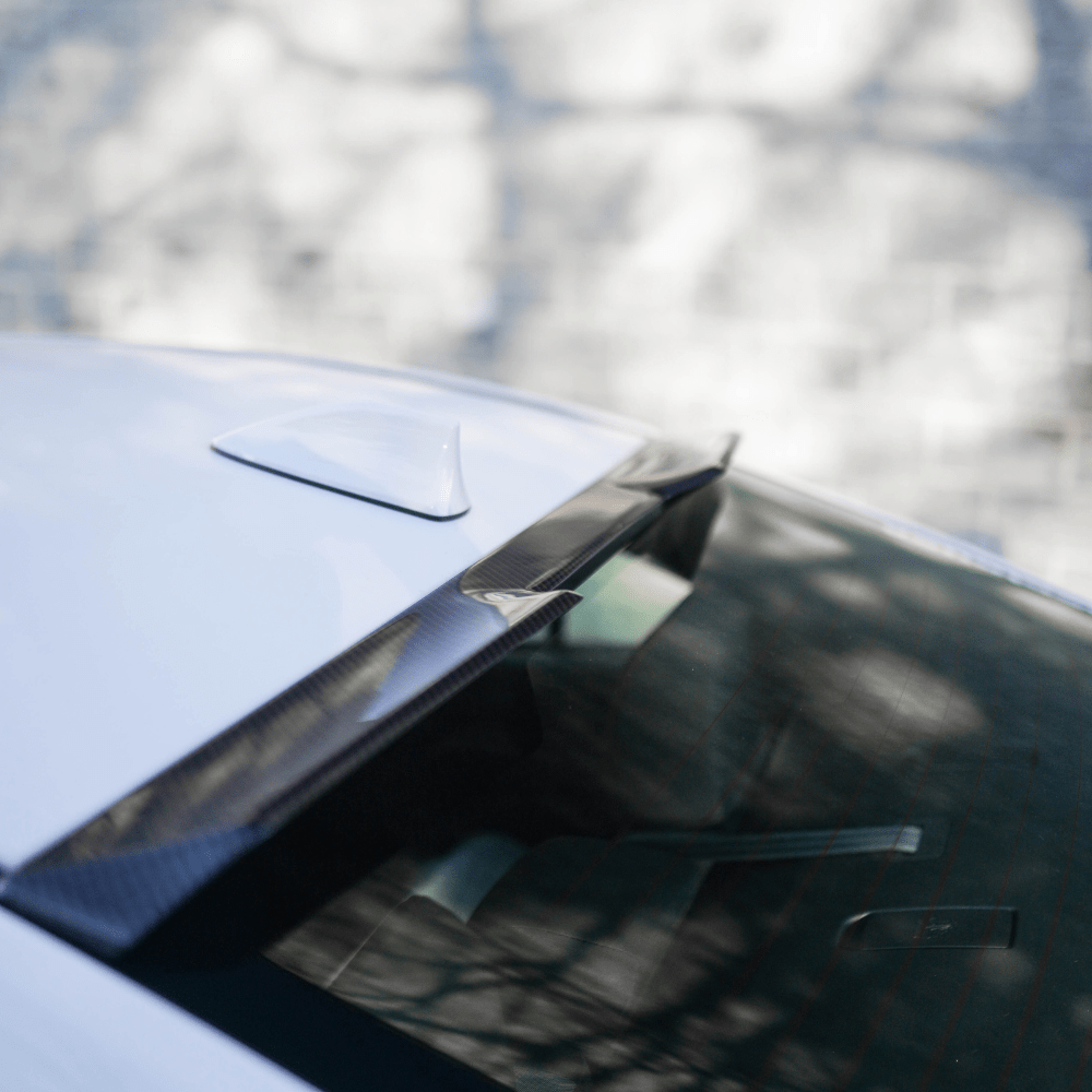 JDMuscle [22-25 WRX] Carbon Fiber Roof Spoiler V1