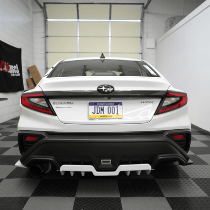 JDMuscle [22-25 WRX] Carbon Fiber Trunk Garnish Trim Cover