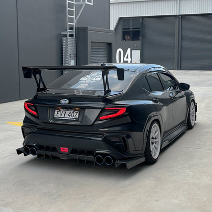 JDMuscle [22-25 WRX] Carbon Fiber V2 Rear Spats