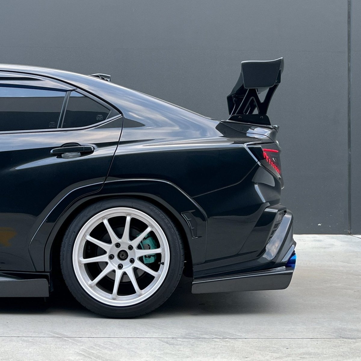 JDMuscle [22-25 WRX] Carbon Fiber V2 Rear Spats