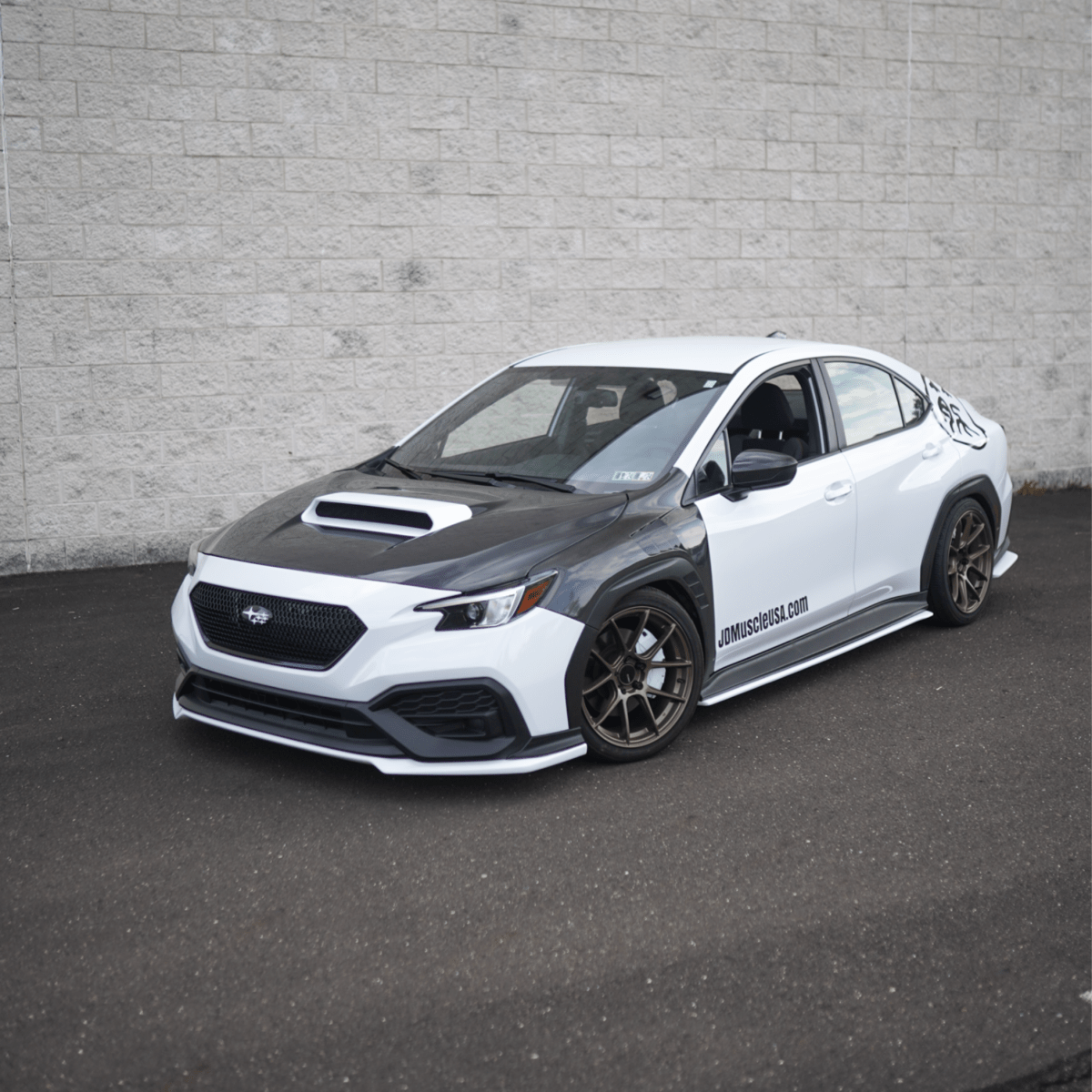 JDMuscle Carbon Fiber/FRP Vented Fenders (2022-2025 Subaru WRX)