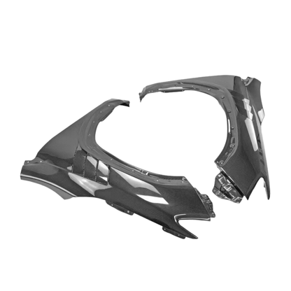 JDMuscle Carbon Fiber/FRP Vented Fenders (2022-2025 Subaru WRX)