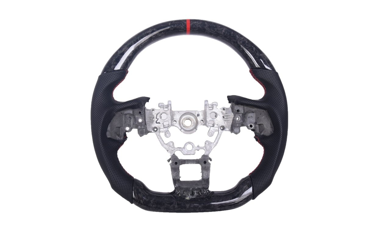 JDMuscle Carbon Steering Wheel Compatible w/ MT & CVT (2022-2025 Subaru WRX)