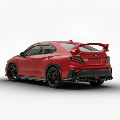 Alerón estilo S Concept de JDMuscle [WRX 22-25] - Pintura a juego/Negro brillante/ABS
