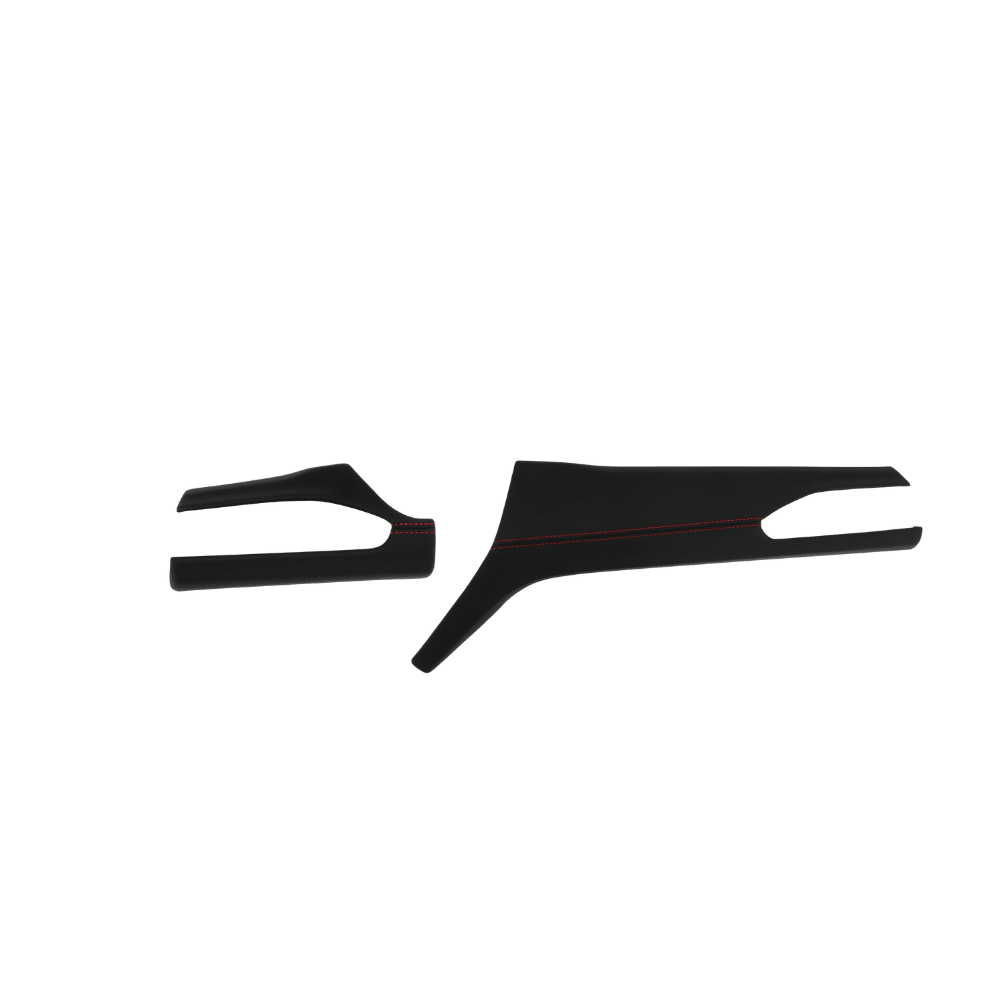 Reemplazo de paneles de instrumentos del tablero JDMuscle [WRX 22-25] - Fibra de carbono/cuero/Alcántara
