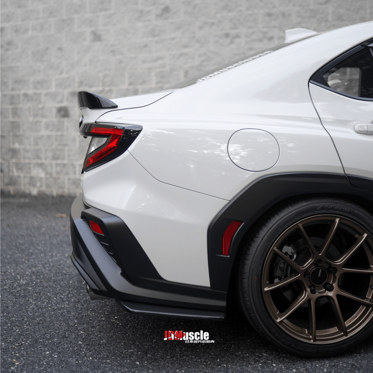 Alerón de perfil bajo JDMuscle Duck Peak (Subaru WRX 22-25)