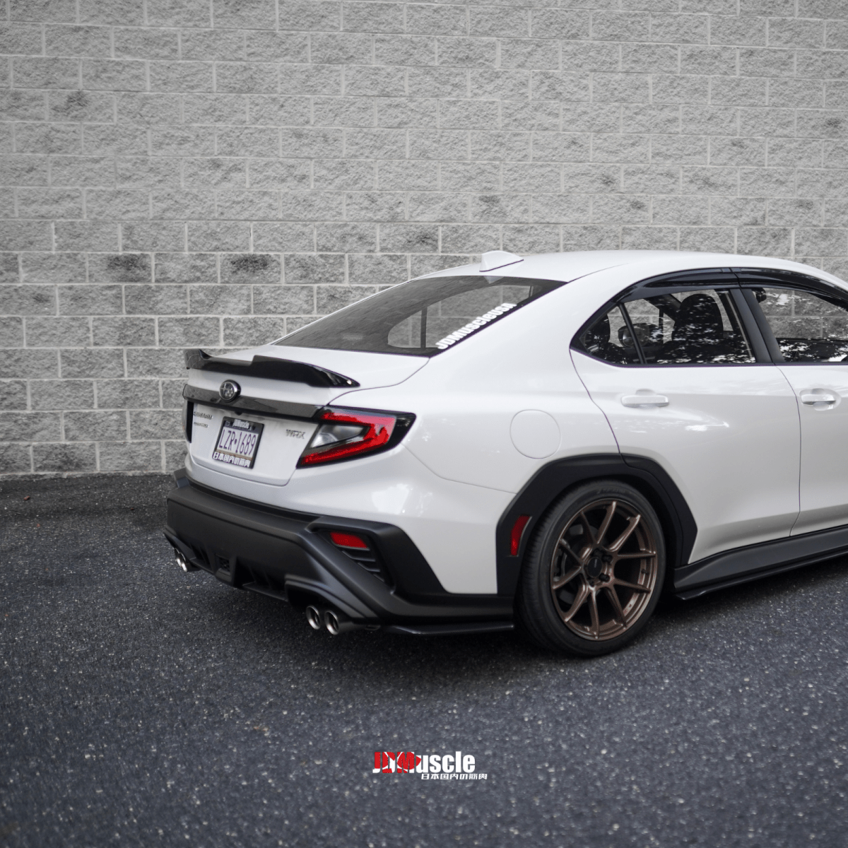 Alerón de perfil bajo JDMuscle Duck Peak (Subaru WRX 22-25)