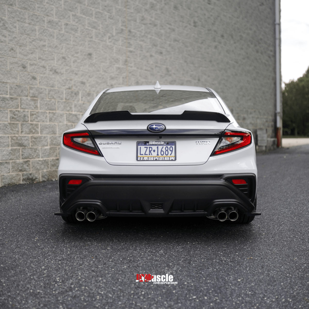Alerón de perfil bajo JDMuscle Duck Peak (Subaru WRX 22-25)