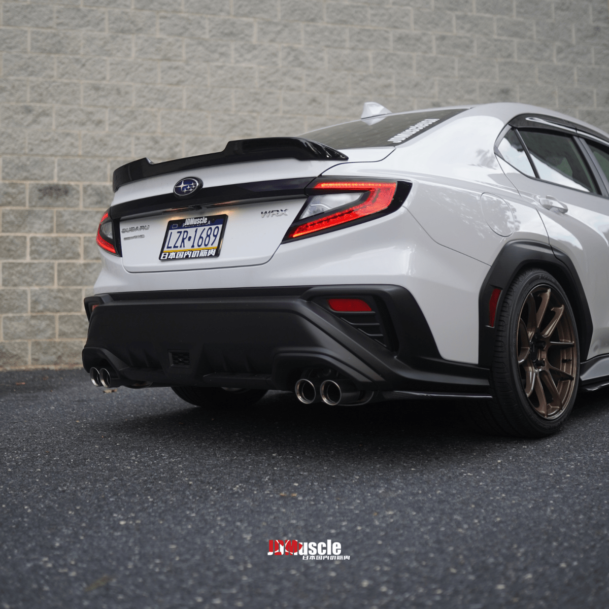 Alerón de perfil bajo JDMuscle Duck Peak (Subaru WRX 22-25)