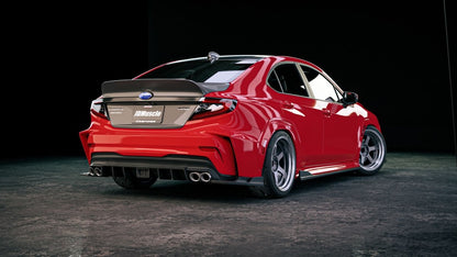 Parachoques trasero Evolution de JDMuscle [WRX 22-25]
