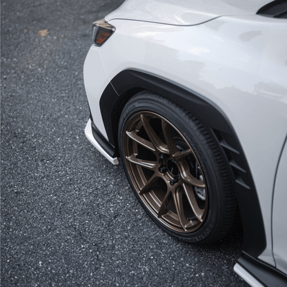 JDMuscle [22-25 WRX] Front Lip | OE+ Style Paint Matched / Gloss Black