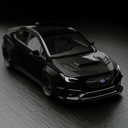 JDMuscle Kogeki Style Front Lip (2022-2025 Subaru WRX)