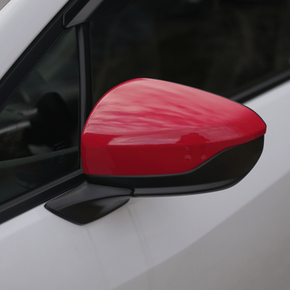 JDMuscle [22-25 WRX]  Mirror Covers Replacements | 2PC Set, Paint Matched / Gloss Black / Cherry Red