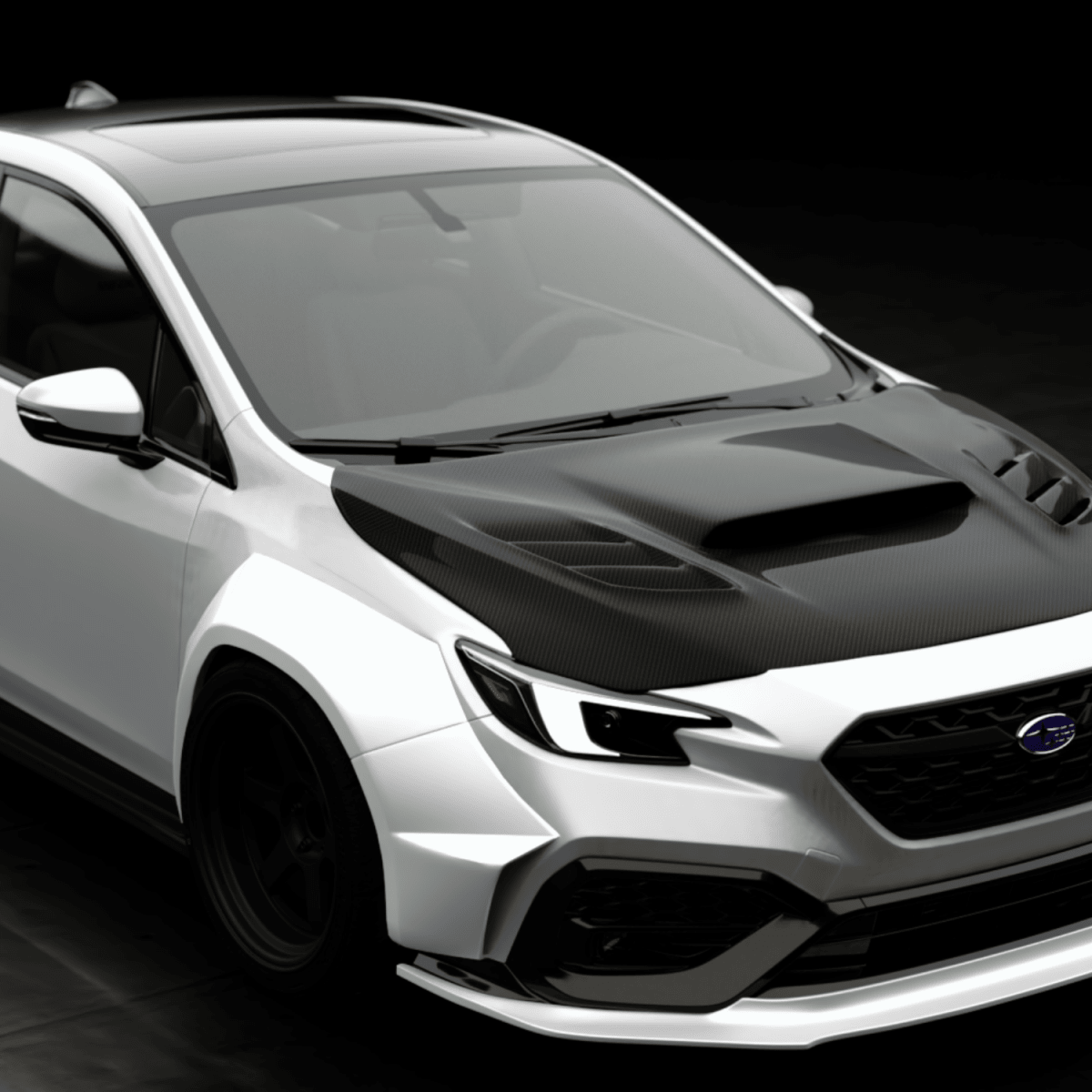 JDMuscle [22-25 WRX] Over-Fender Wide Body Kit
