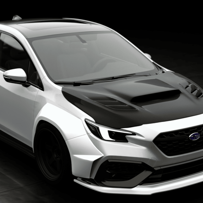 JDMuscle [22-25 WRX] Over-Fender Wide Body Kit