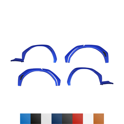 JDMuscle [WRX 22-25] Guardabarros con pintura a juego, estilo OEM+ 