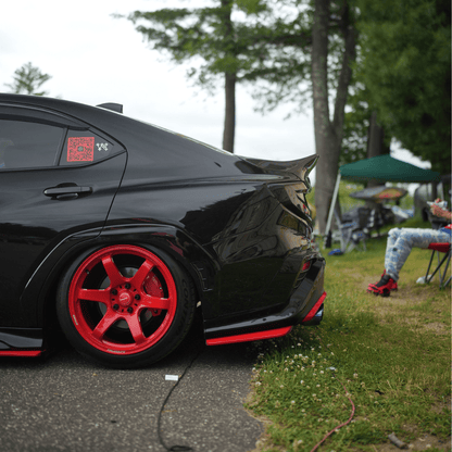 JDMuscle [22-25 WRX] Pre-Preg Carbon Fiber Duckbill Trunk V1