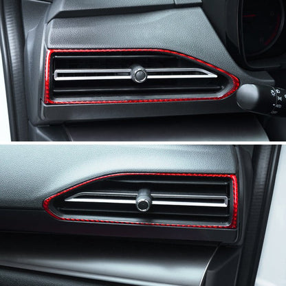 JDMuscle P&S Series Carbon Fiber AC Trim Covers 4 PC (2022-2025 Subaru WRX)