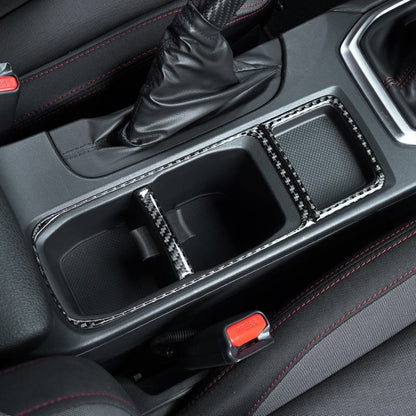 JDMuscle [WRX 22-25] Moldura interior de portavasos de fibra de carbono