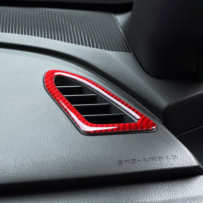 JDMuscle [22-25 WRX] Carbon Fiber Dash AC Trim 2 PC
