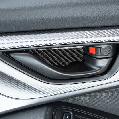 JDMuscle [WRX 22-25] Moldura interior de puerta de fibra de carbono, 4 piezas