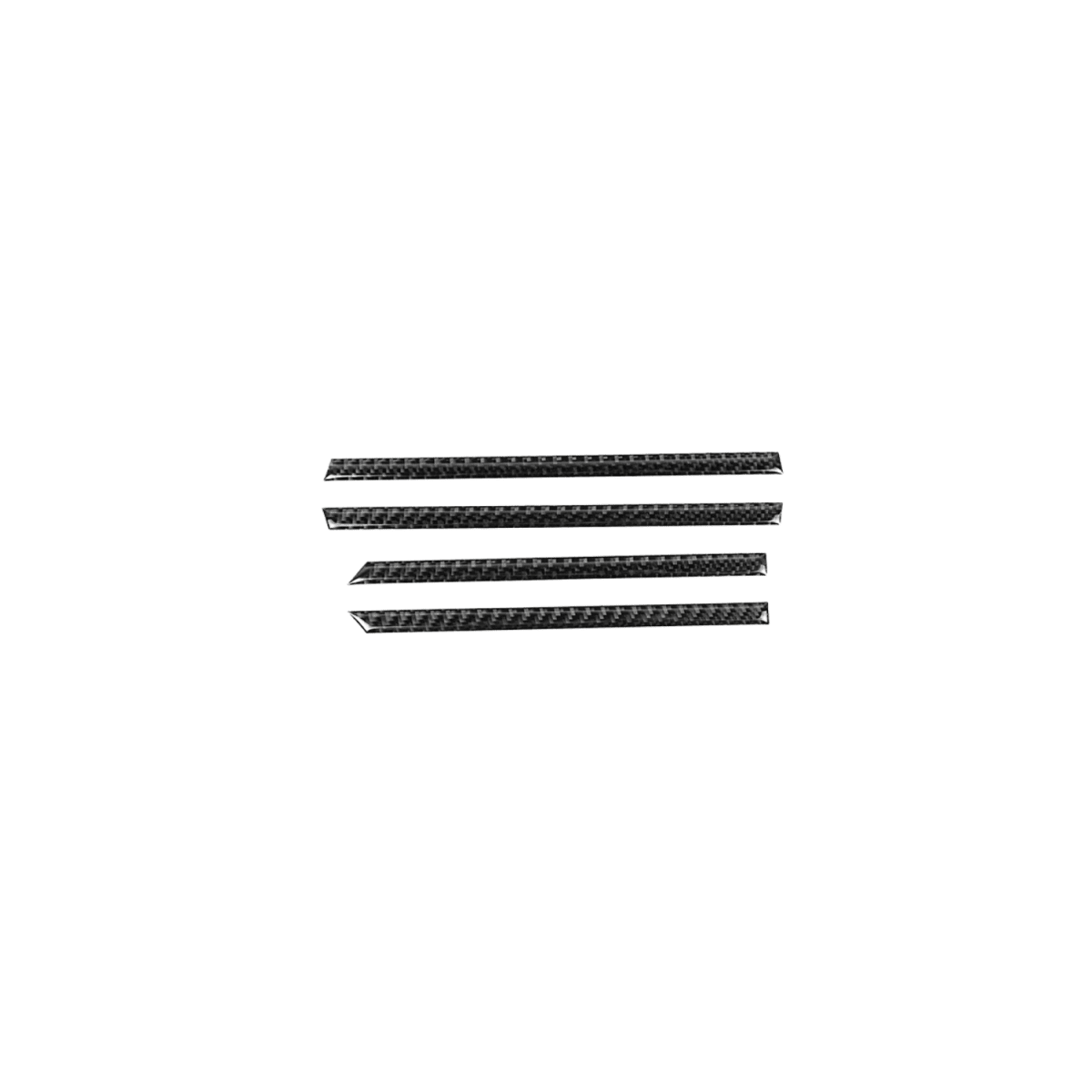JDMuscle [22-25 WRX] Carbon Fiber Interior Window Trim Covers 4 PC