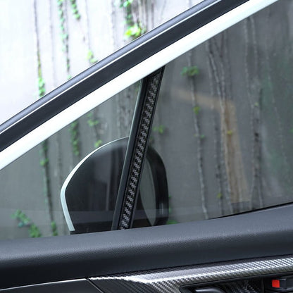 JDMuscle [22-25 WRX] Carbon Fiber Interior Window Trim Covers 4 PC