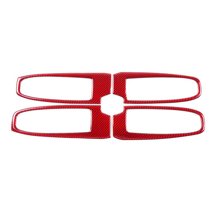 JDMuscle [22-25 WRX] Carbon Fiber Window Switch Trim Covers 4 PC