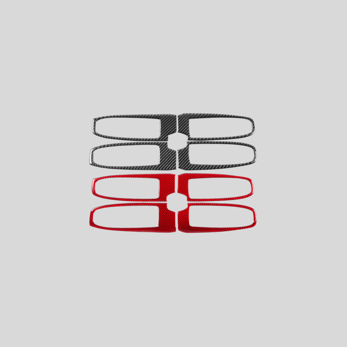 JDMuscle [22-25 WRX] Carbon Fiber Window Switch Trim Covers 4 PC
