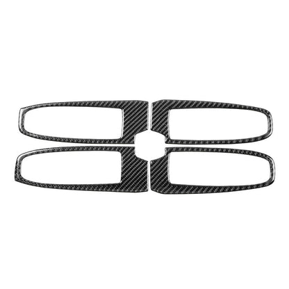 JDMuscle [22-25 WRX] Carbon Fiber Window Switch Trim Covers 4 PC