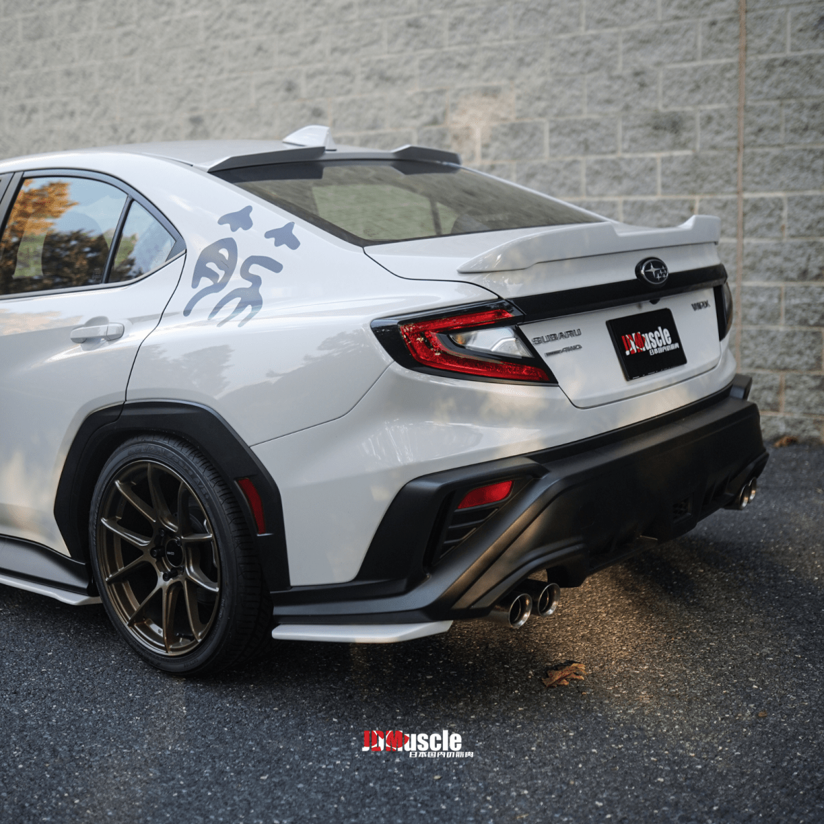 JDMuscle Rear Spats - OE+ Style (2022-2025 Subaru WRX)