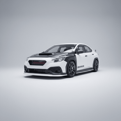 JDMuscle 3-Piece Front Lip V1 (2022-2025 Subaru WRX)