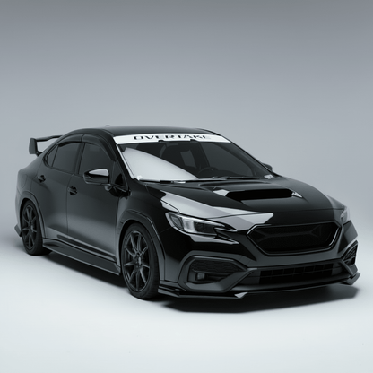 JDMuscle [22-25 WRX] Front Lip | OE+ Style Paint Matched / Gloss Black