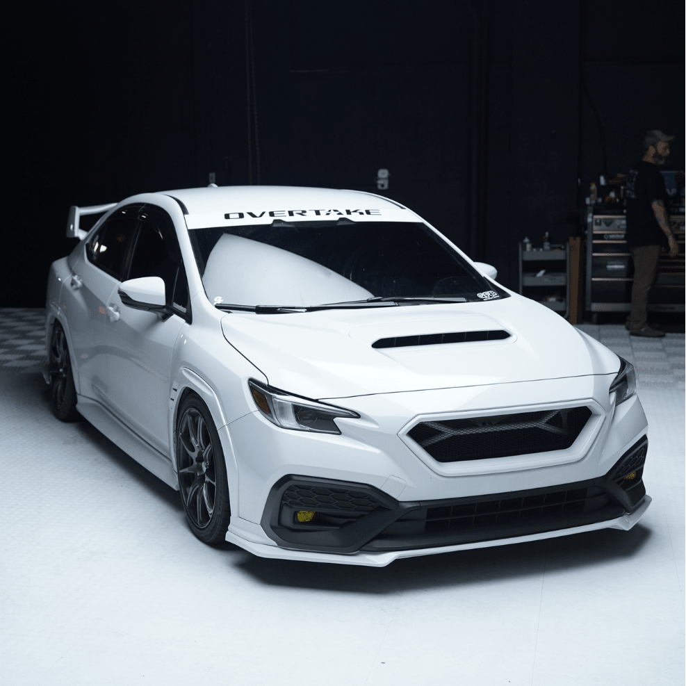 JDMuscle [22-25 WRX] Front Lip | OE+ Style Paint Matched / Gloss Black