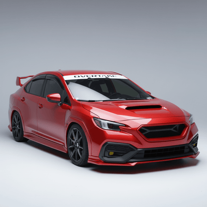 JDMuscle [22-25 WRX] Front Lip | OE+ Style Paint Matched / Gloss Black