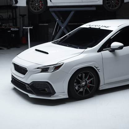 JDMuscle [22-25 WRX] Front Lip | OE+ Style Paint Matched / Gloss Black