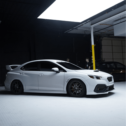 JDMuscle [22-25 WRX] Front Lip | OE+ Style Paint Matched / Gloss Black