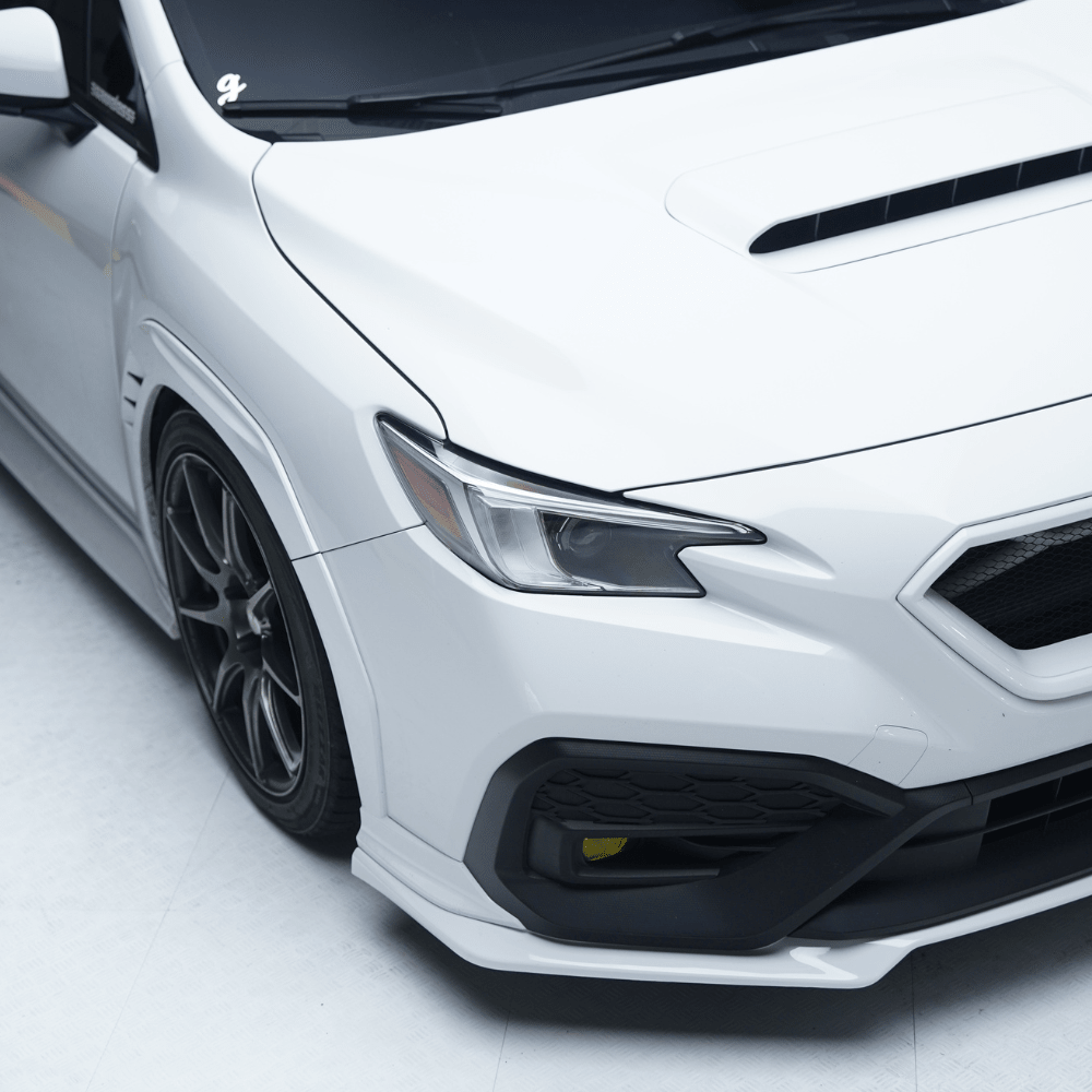 JDMuscle [22-25 WRX] Front Lip | OE+ Style Paint Matched / Gloss Black