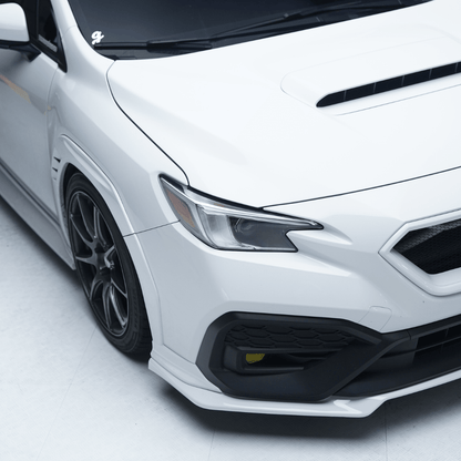 JDMuscle [22-25 WRX] Front Lip | OE+ Style Paint Matched / Gloss Black