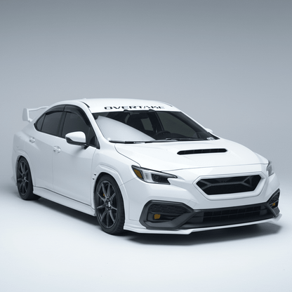 JDMuscle [22-25 WRX] Front Lip | OE+ Style Paint Matched / Gloss Black