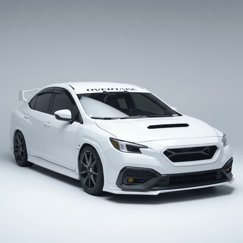 JDMuscle [22-25 WRX] Front Lip | OE+ Style Paint Matched / Gloss Black
