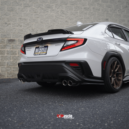 JDMuscle [22-25 WRX] STI Style Duck Bill Spoiler-Paint Matched/Gloss Black