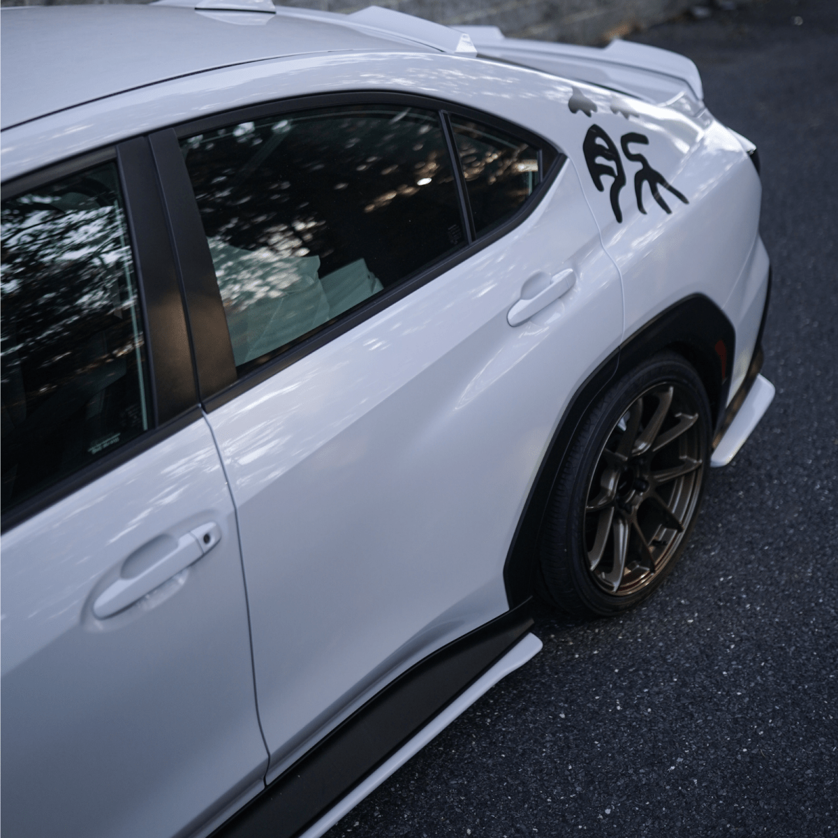 JDMuscle STI Style Side Skirts-Paint Matched/Gloss Black (2022-2025 Subaru WRX)