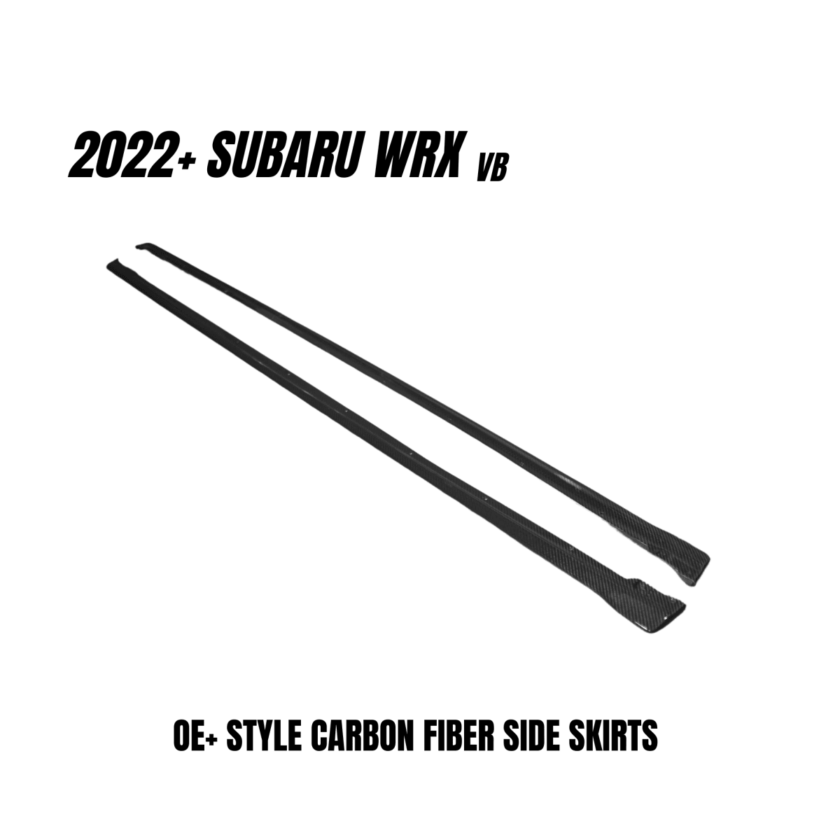 JDMuscle [WRX 22-25] Tanso Carbon Fiber Aero Combo OE+ Style
