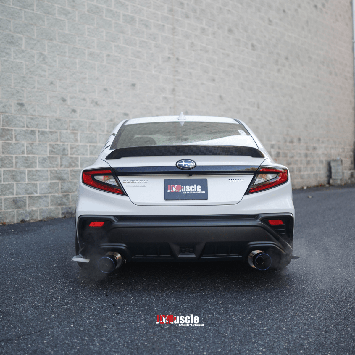 JDMuscle [22-25 WRX] Tanso Carbon Fiber Duck Bill V1