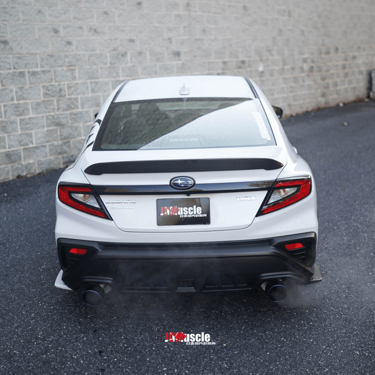 JDMuscle [22-25 WRX] Tanso Carbon Fiber Duck Bill V1