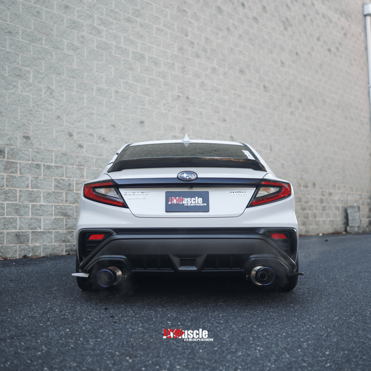 JDMuscle [22-25 WRX] Tanso Carbon Fiber Duck Bill V1