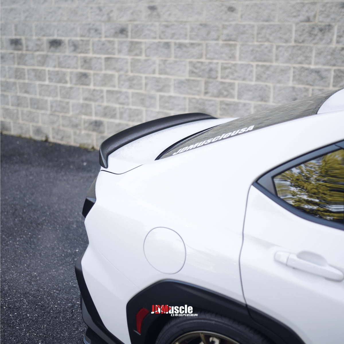 JDMuscle [22-25 WRX] Tanso Carbon Fiber Duck Bill V1