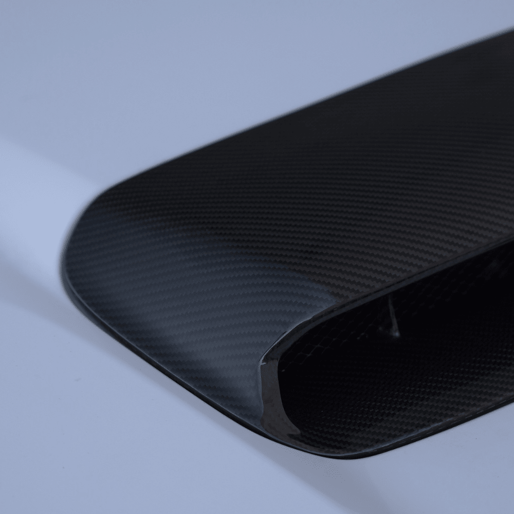 JDMuscle [22-25 WRX] Tanso Carbon Fiber GC8 Style Hood Scoop